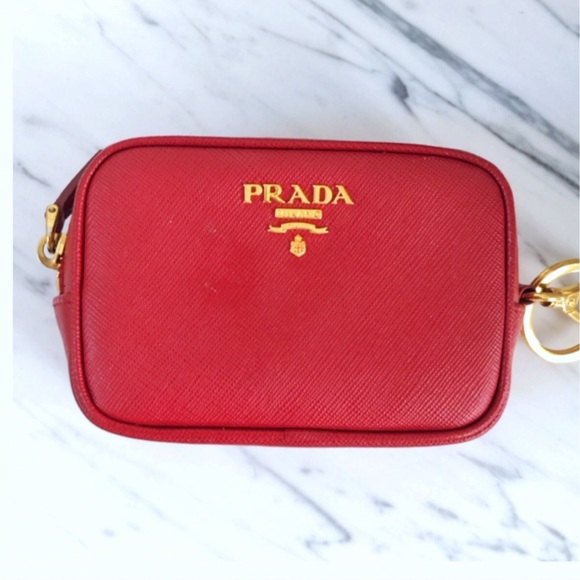 Prada Handbags - Prada Saffiano coin purse